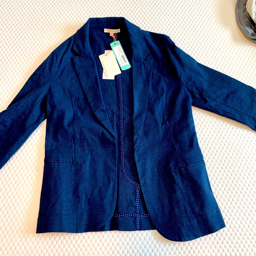 Skies Are Blue Navy blazer